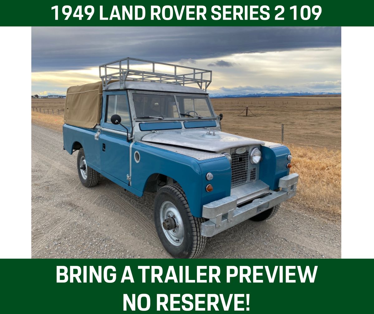 1965 Land Rover Series 2 109" Pick UP