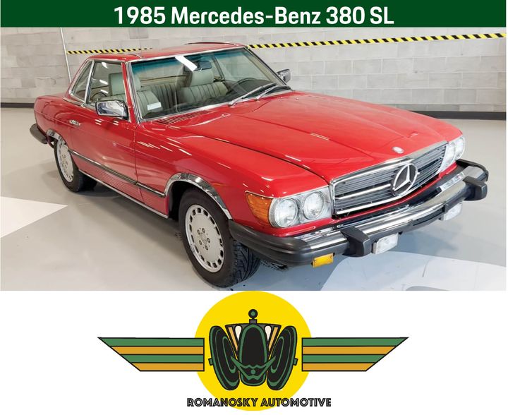 1985 Mercedes-Benz 380 SL For Sale in Calgary, Canada - Sold