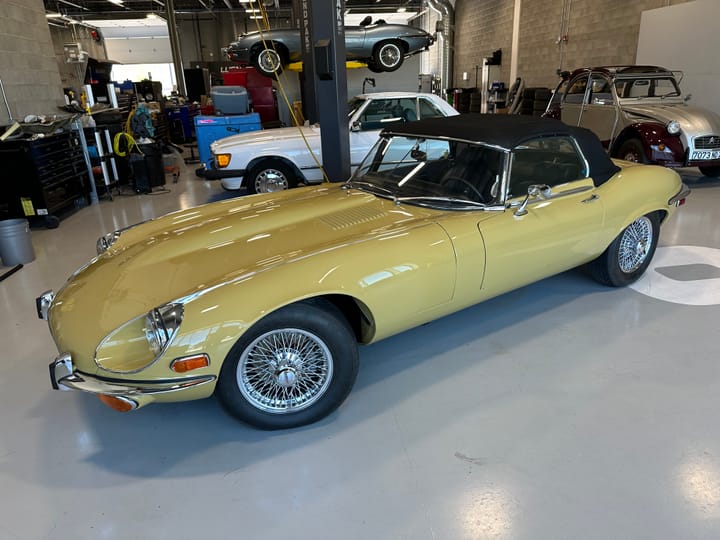 1973 Jaguar E Type Series 3 OTS